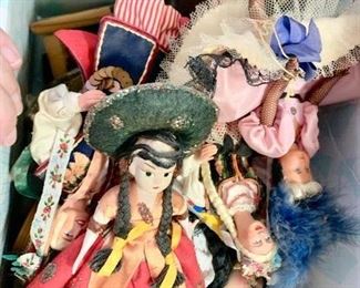 Collection of Dolls From Around The World 1960's