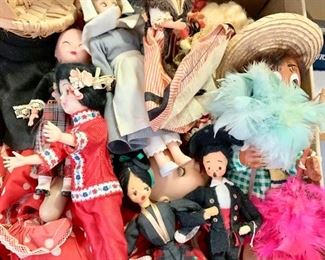 Collection of Dolls From Around The World 1960's