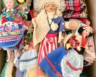 Collection of Dolls From Around The World 1960's