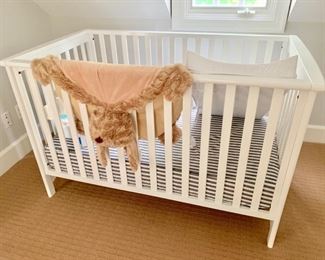89. Child Craft White Crib