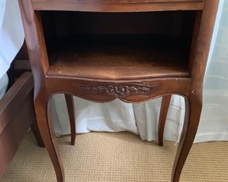 94. Vintage Nightstand (15" x 12" x 27")