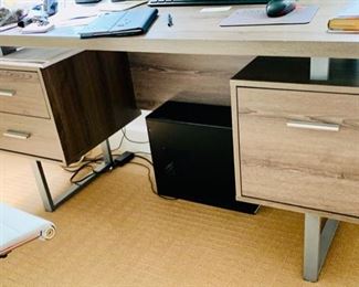 115. Contemporary Desk (60" x 24" x 30")