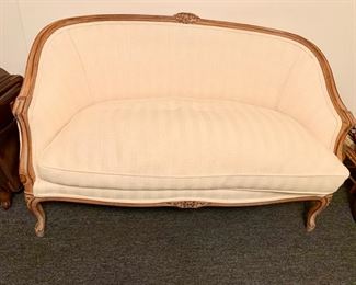 134. French Provincial Loveseat (52" x 26" x 33")