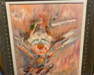 184. Contemporary Painting by Herman Montag 1956