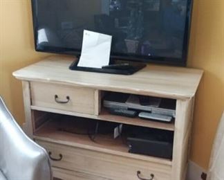 Repurposed Dresser into a Entertainment Stand