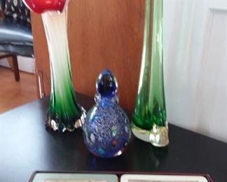 Art Glass, Perfume Bottles, Table Pads and more.