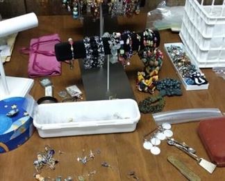 Just the very beginning of sorting jewelry.... there's so much more!!!!!