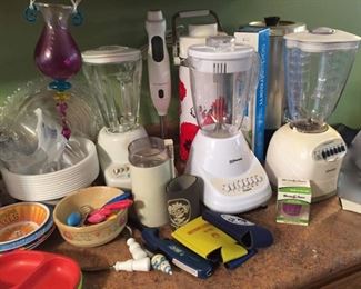 Drinks anyone... All sorts of Blenders