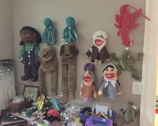 Nice Collection of Hand Puppets!