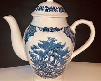 Staffordshire teapot