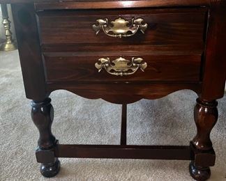 Pair of end tables