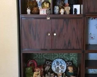 A Marvelous Array of OWLS for the Collector-Cast Iron Owl Bank, Arapaho Art, Jim Beam Bottle-Etc