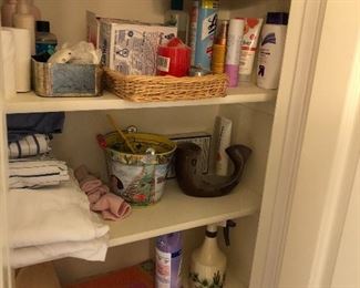 Linen Closet full