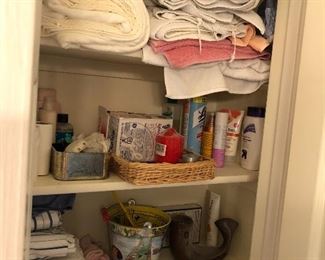 Linen Closet full