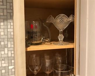 Dishes and glasses