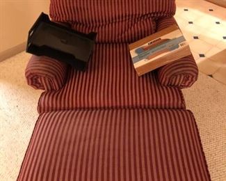 Chair and ottoman