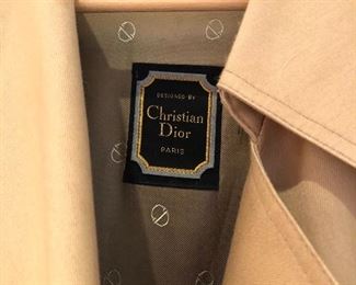 Christian Dior trench Coat 46R