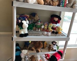 Stuffed animals/toys - the kids get to pick something off the shelf.