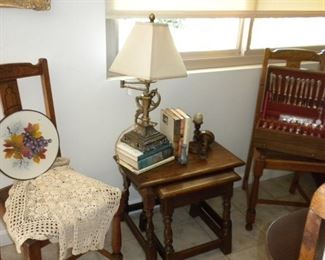 FURNITURE AND VINTAGE FLATWARE