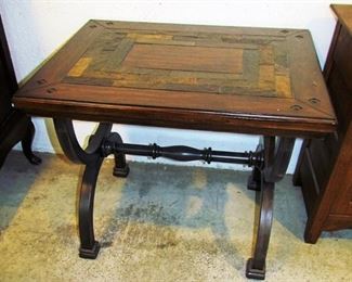 Multiple wood top on side table