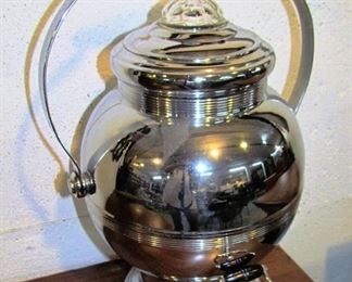 Large coffee-maker, dispenser for a great 1950's party