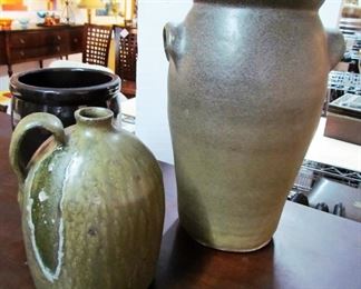 Old pots and contemporary