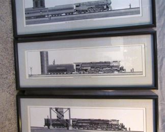 Set of 3 ... classic locomotives 