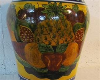 Large Mexican vase ... perfect for canes and umbrellas