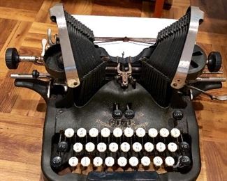 Very old typewriter