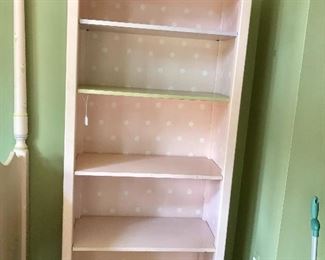 Hand painted bookcase