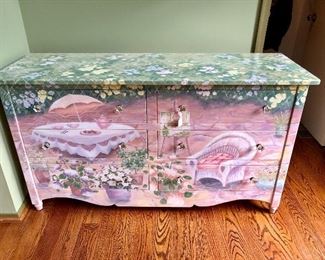 Hand painted dresser