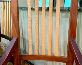 "Hardwood Artisans" custom made chairs