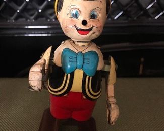 Vintage walking Pinocchio