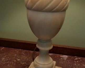 antique marble lamp