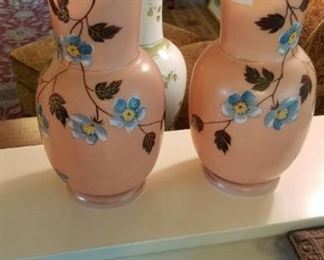 pair antique vases