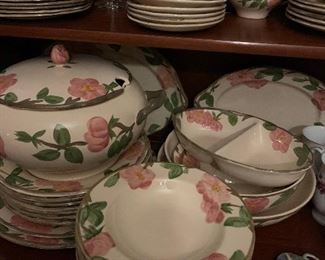Huge set of this china, lots of serving pieces.