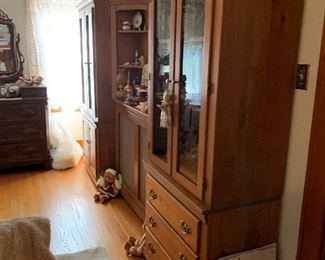 Two very nice cases for displaying treasures.
