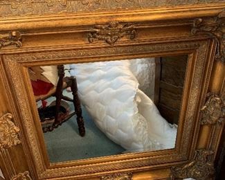 Large wall mirror