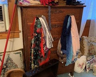 Spacious dresser.