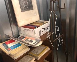 Some of the Magazines- National Geographics 1920's- on, Ephemera, Books, Old Ornate Easel.