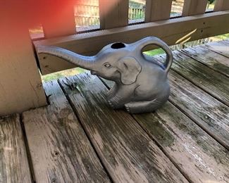 Just had to show this cutie - Garden Plastic Elephant Watering Container. Cute as a Decor Piece for the Deck.