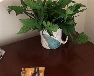 Coasters that match the Wine Decor.