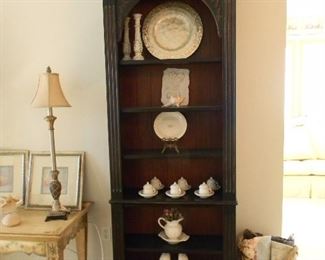 h One of the matching bookcases