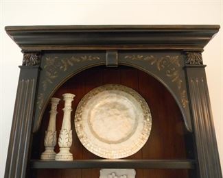 Top of the bookcases