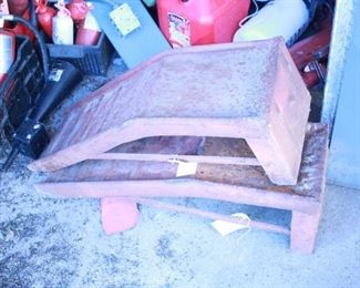 Old school 1970s auto ramps