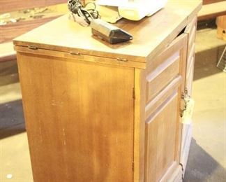 Singer 290C sewing machine and table, $50