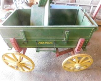 John Deere pull cart