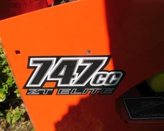 ZT Elite Bad Boy Mower 46.9 hours 747cc with 60 inch cut