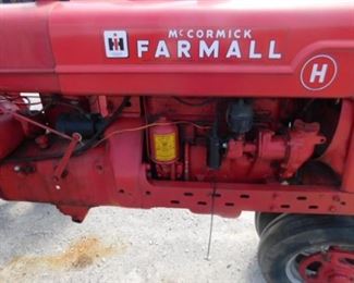 1947 McCormick Farmall Model H Tractor