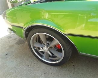 1967 Camaro 350 motor with 80,000 original miles,200 4R overdrive transmission with Vintage air and AC.disc brakes